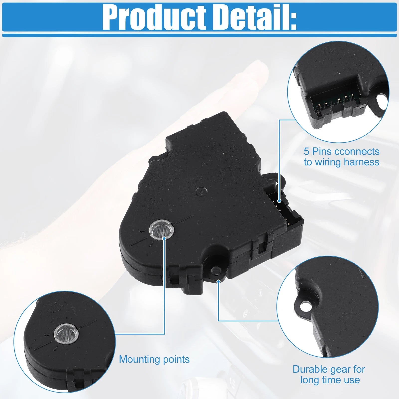 Air Door Actuator for GMC Yukon, Chevrolet (2000–2006)