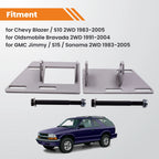 Steel Conversion Motor Mount Kit for Chevrolet Blazer S10 V8 (1982-2005)