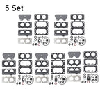 Set of 5 Carburetor Overhaul Kits for B&Stratton (499812, 699734, 699735, 792456, 797890)
