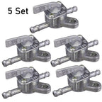 5Pcs Inline Fuel Tank On-Off Switch Tap Valve Petcock for 90cc-250cc ATV
