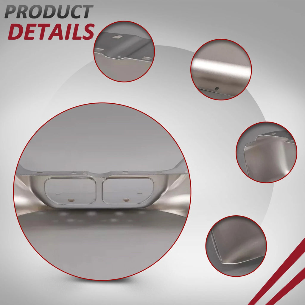 Steel Chrome Rear Step Bumper for Toyota Tundra (2000–2006)
