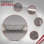 Steel Chrome Rear Step Bumper for Toyota Tundra (2000–2006)