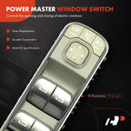 Front Left Power Window Switch for GLE350 GLE450 GLE53 AMG (2020–2024)