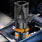 Car-Mounted Water Cup Holder 1-to-2 Split Rotating Double-Layer for Car