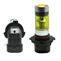 Set of 2 9005 H10 9145 3000K Yellow 100W LED Headlight Fog Light Bulbs