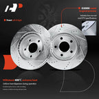 Front Brake Rotor & Ceramic Pads for Chevrolet Uplander (2005-2008)