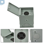 NEMA L14-30R Power Outlet Box for Generator (125/250 Volt, 30 Amp)