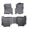 3-Piece Floor Mats Liners Set for Nissan Frontier Crew Cab (2022–2024)