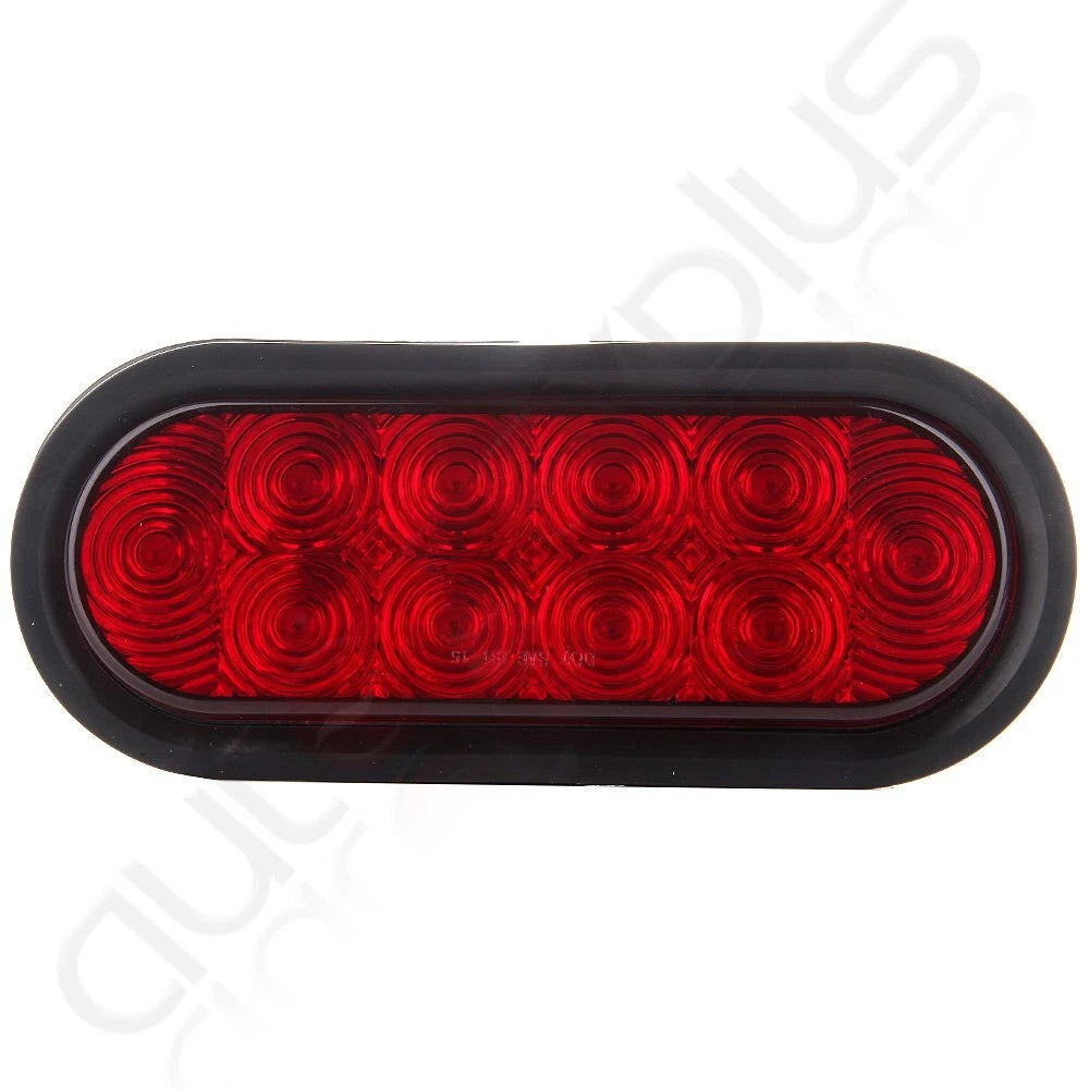 Set of 6 LED Tail Marker Lights for Trailer (12V)