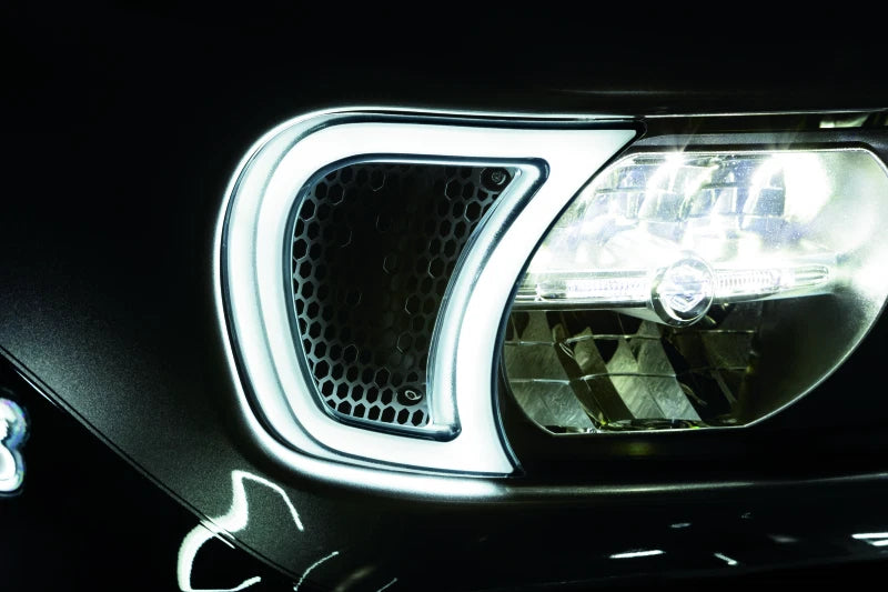 Kuryakyn Tracer Headlight Vent Accents for Harley Road Glide (2015–2023)