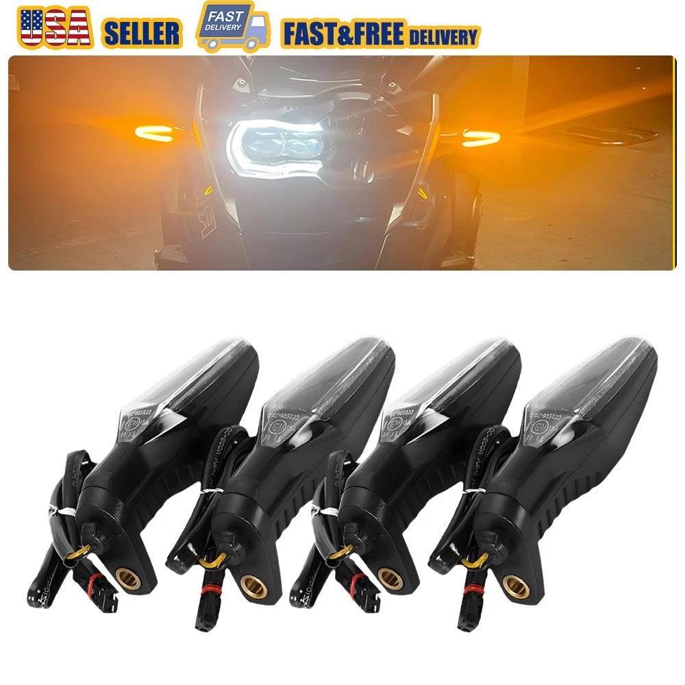 4X LED Turn Signal Lights for BMW R1200GS R1200R R1200RS R1250GS R1250R R1250RS