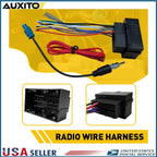 Car Stereo Radio Wire Harness Antenna Adapter for Dodge RAM 1500 2500 (2013–2019)