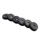 6X Black Side Nerf Bar End Cap Plug 5450653 for Polaris General 1000 (2016–2025)
