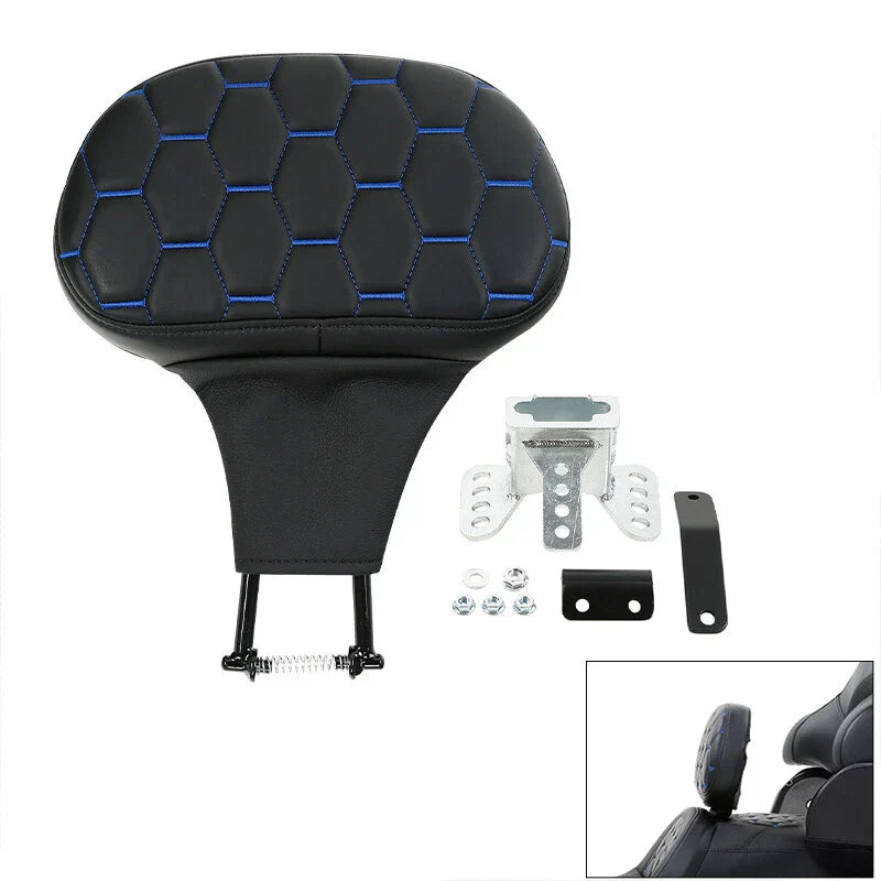 Black Driver Backrest for Harley Touring CVO Electra Glide Trike (1988-2023)