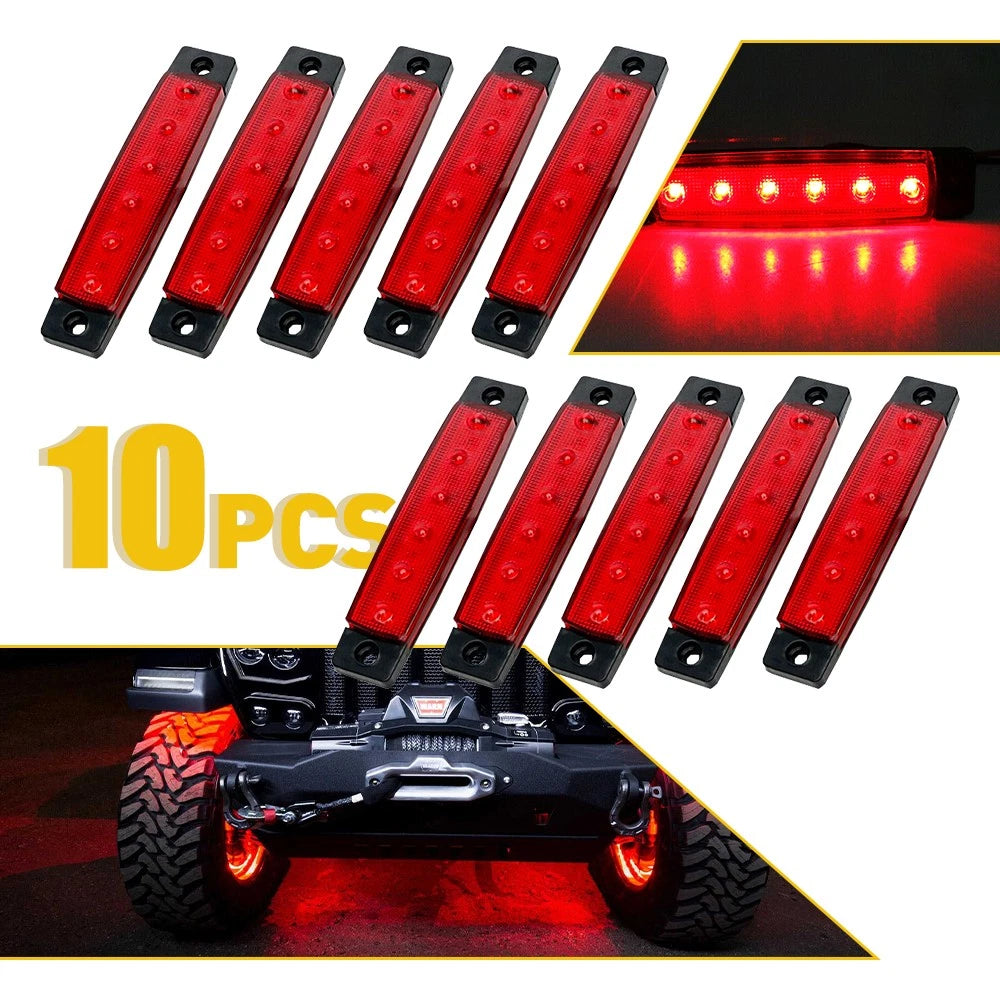 10Pod LED Rock Underbody Light Kit for Jeep