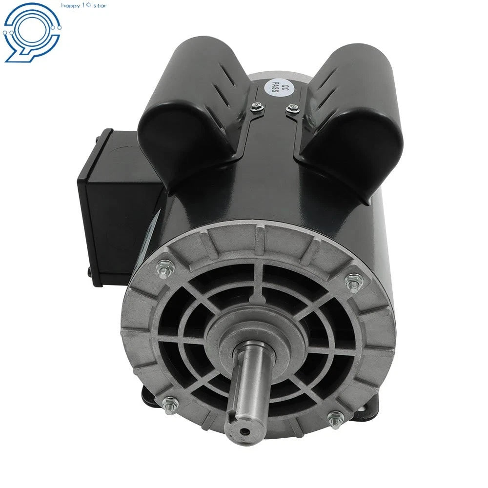 5HP Electric Motor 3450 RPM 1 Phase 208V-230V 5/8" Shaft 56 Frame CW/CCW