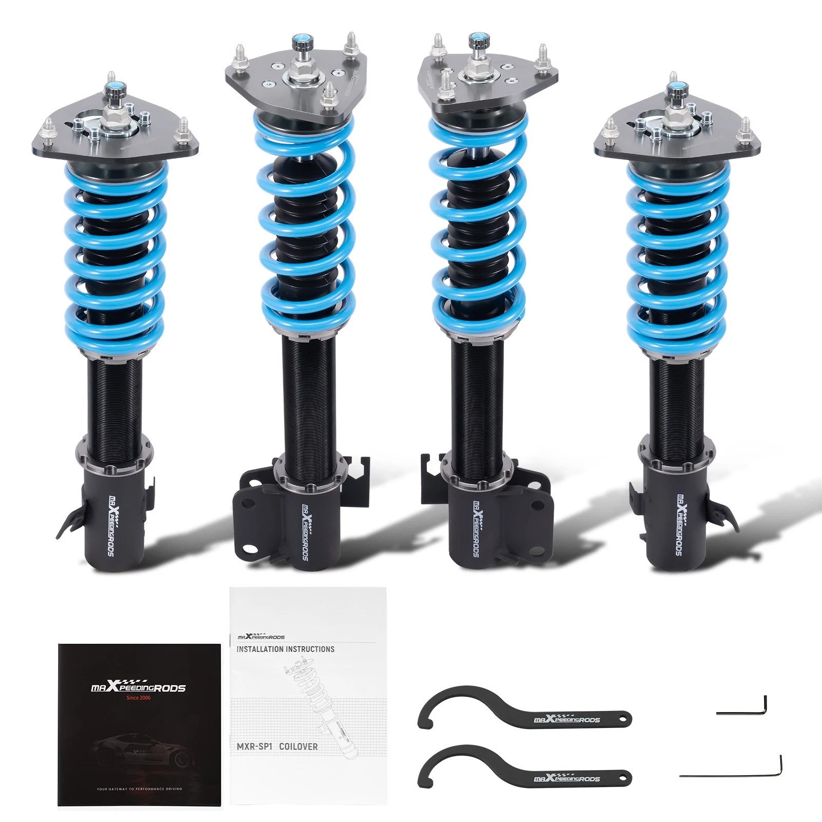 Adjustable Coilovers Kit for Subaru Impreza WRX STI (2005–2007)