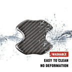 Set of 4 Carbon Fiber Door Handle Protector Film for Cars