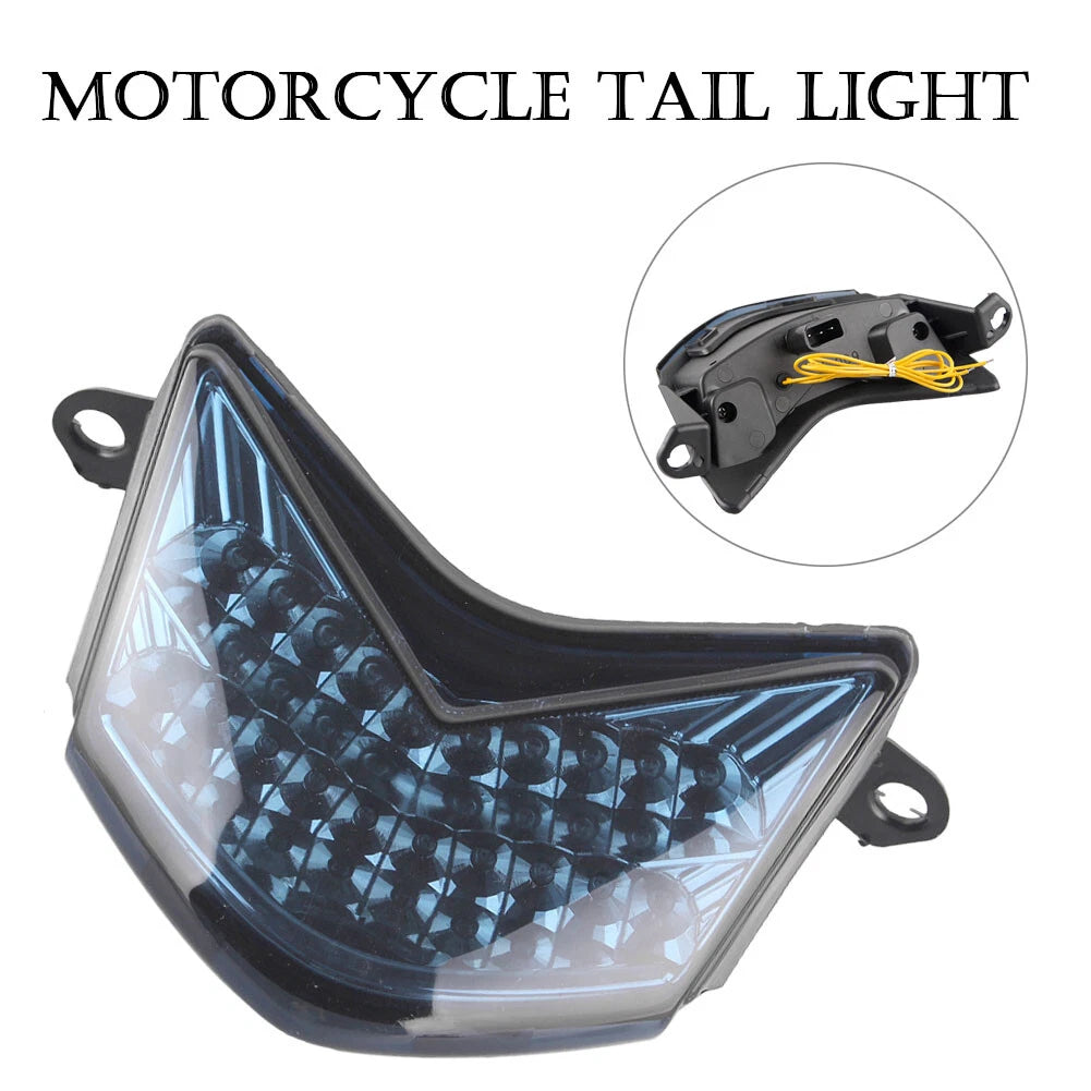 Tail Light Lamp & Turn Signals for Kawasaki ZX10R (2006–2007) Smoke
