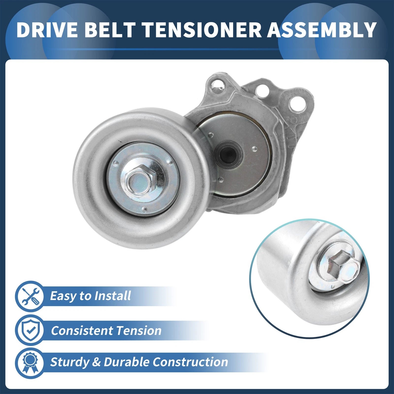 Belt Tensioner for Nissan Tiida (2004–2012) No. 11955ED300 Metal