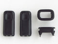 Mitsubishi Lancer MK6 MK7 Door Lock Knob & Surround 2x (1992-2004)