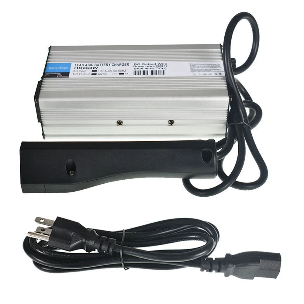 48V 6A Battery Charger for EzGo RXV (2008–2023)