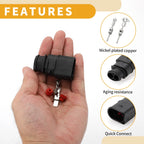 2 Pin Fuel Injectors Connector Plug for Volkswagen 
