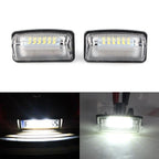 2X LED License Plate Light for Toyota Crown Reiz Vios (2005–2010)
