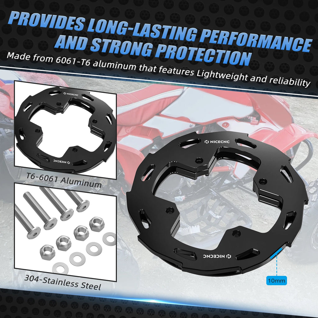 Rear Wheel Sprocket Cover Guard for Honda TRX 450 ER (2006–2014)
