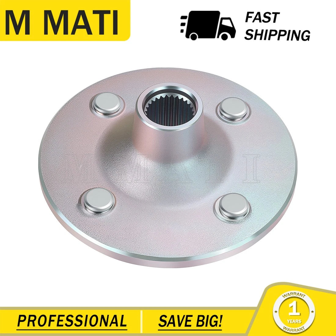 Rear Wheel Hub for Yamaha Grizzly 450 YFM450 4x4 (2007–2014) 1D9-F532E-01-00