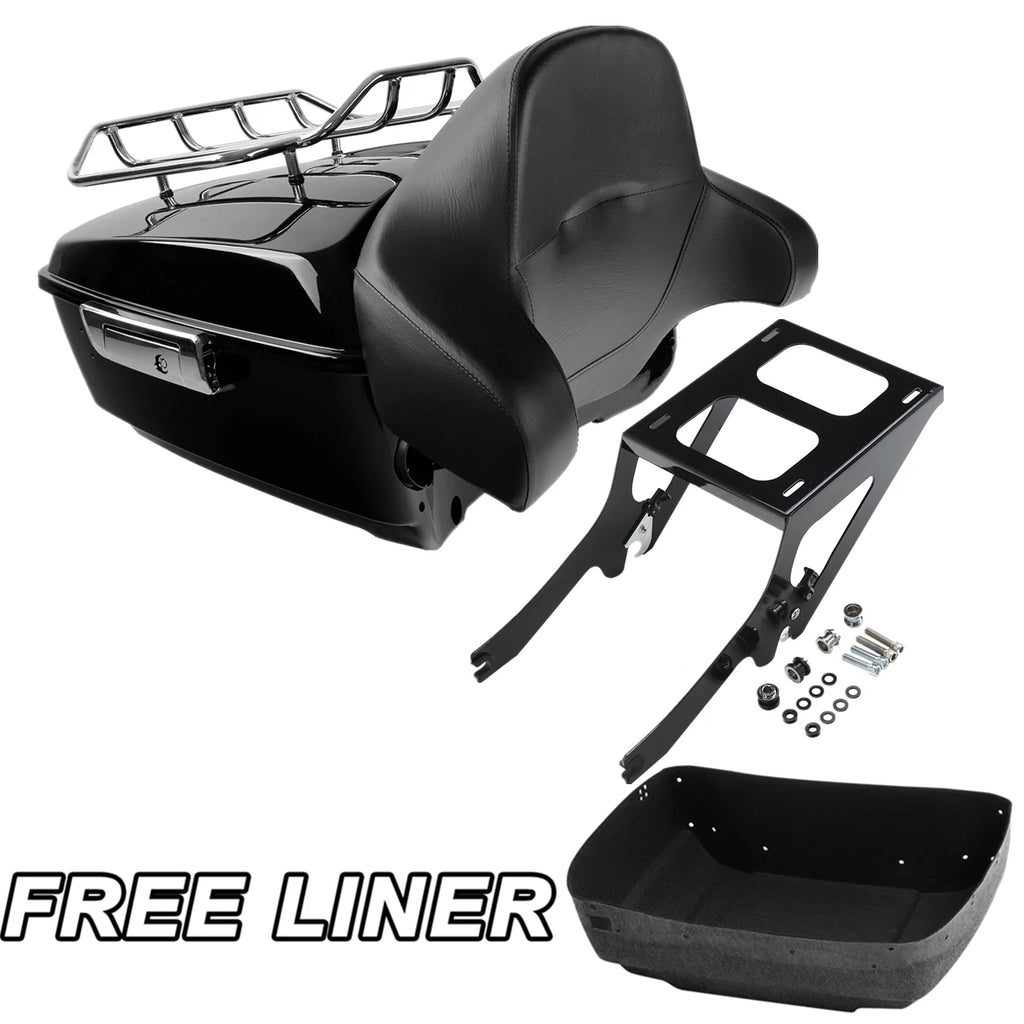 Trunk Mount Rack Backrest Pad for Harley Heritage Classic (2018–Present)