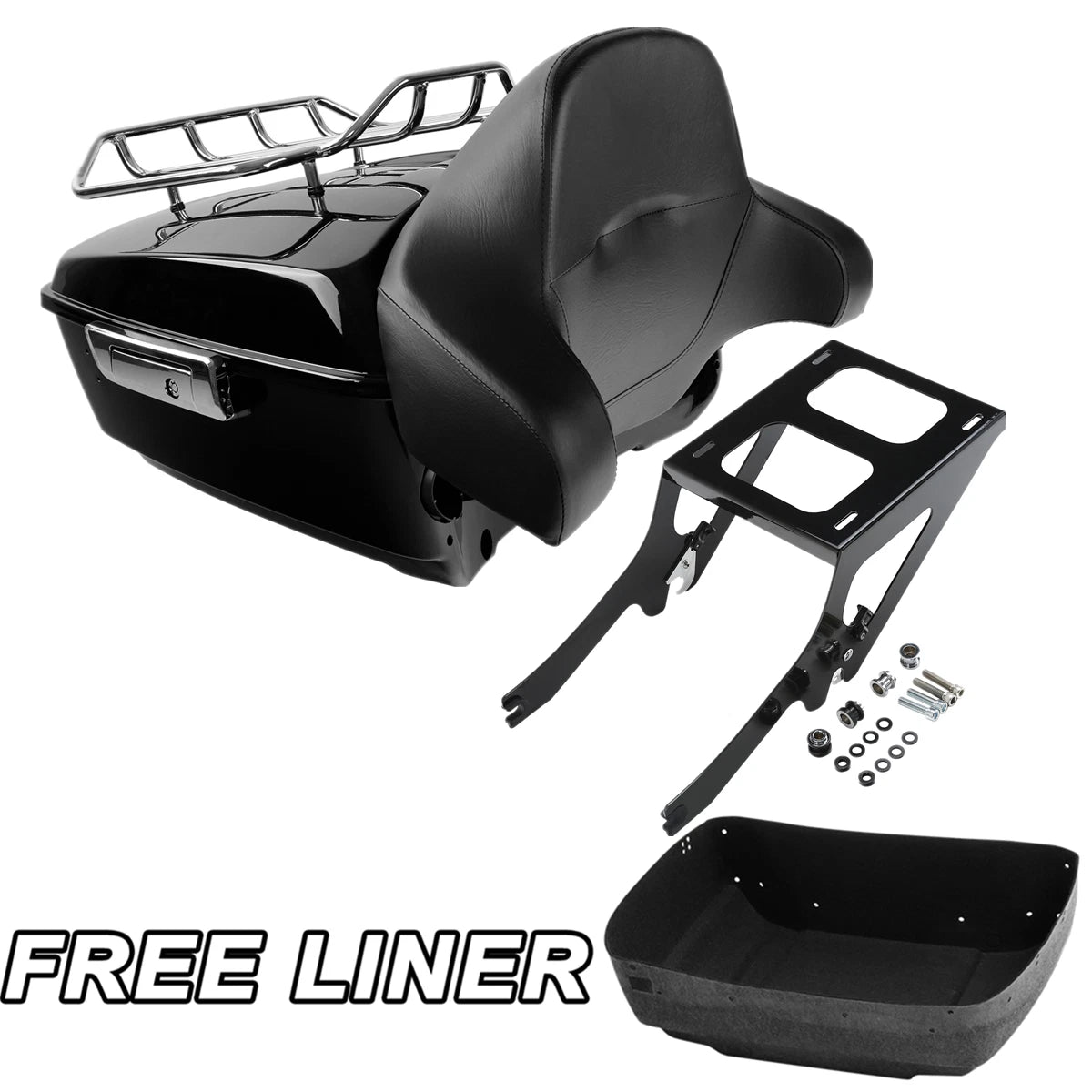 Trunk Mount Rack Backrest Pad for Harley Heritage Classic (2018–Present)