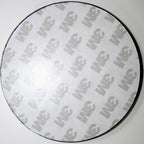 Set of 2 Chrome Skull Emblem Stickers for Harley Davidson (HD)