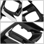 Fog Light Cover for Toyota Prius (2004–2009) Smooth Black