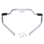 Chrome Mustache Highway Engine Guard Bar for Harley Softail (2000-2017)