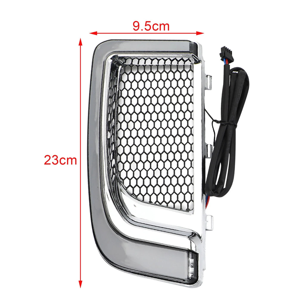 Tracer LED Lower Fairing Grills Lights for Electra FLH/T Road Glide (2014–2023)