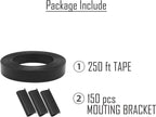 Privacy Tape for Chain Link Fence (75m/250 ft Roll) UV Resistant