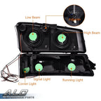 LED DRL Headlights and Signal Bumper Lamps for Chevy Silverado (2003–2006)
