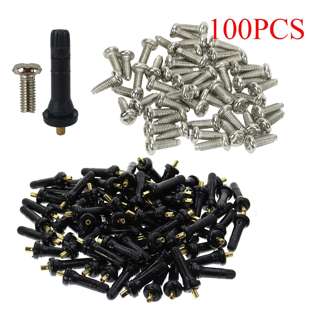 100pcs TPMS Tire Pressure Sensor Valve Stem Kit for 17-20008 20008 20018