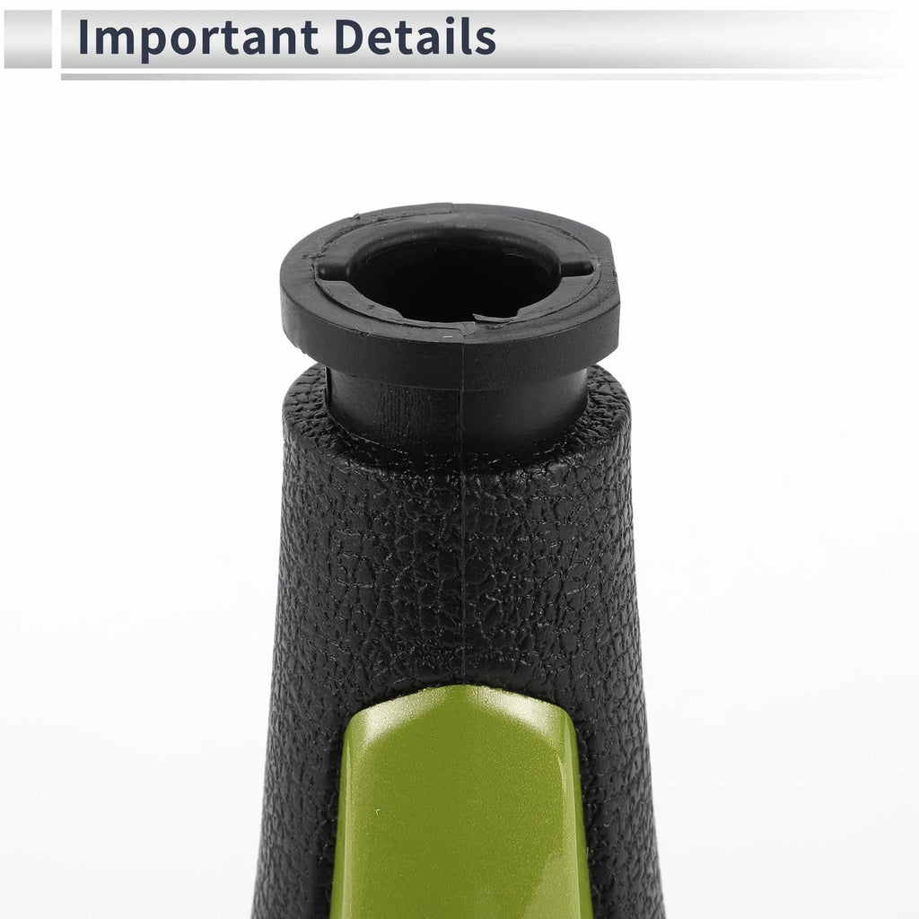 5 Speed Shift Knob for Chevrolet Spark (2013–2022) Green Black