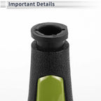 5 Speed Shift Knob for Chevrolet Spark (2013–2022) Green Black