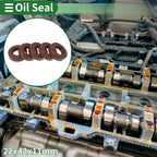 Set of 5 Oil Seal Rotary Shaft Seal FKM Rubber 22x42x11mm