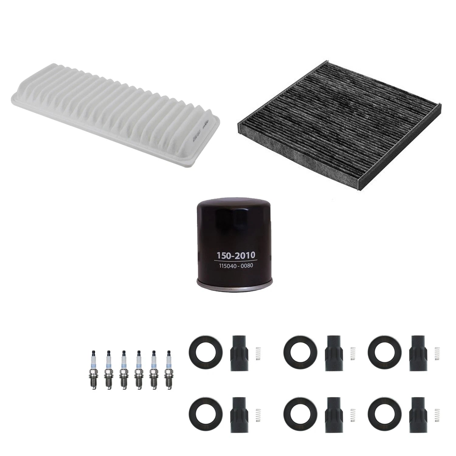 Denso Tune Up Kit 6 Spark Plug Boots for Lexus RX400h (2006–2008)
