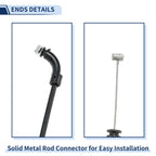 Hood Latch Release Cable for BMW 745i (2002–2005) No. 51238240609