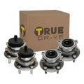Set of 2 Wheel Hubs for Kia Sorento (2011–2015) Front and Rear 5 Lugs