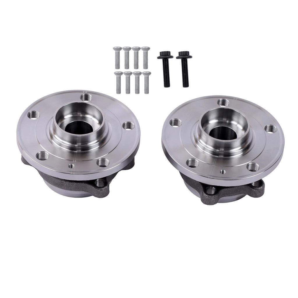 2X Front Wheel Hub & Bearing Assembly for Volkswagen Passat Jetta Tiguan (2005–2019)