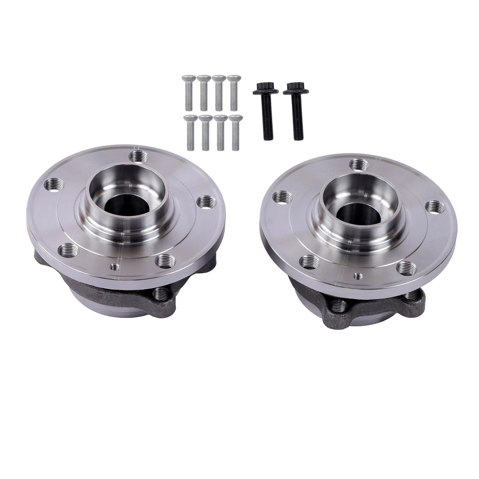 2X Front Wheel Hub & Bearing Assembly for Volkswagen Passat Jetta Tiguan (2005–2019)
