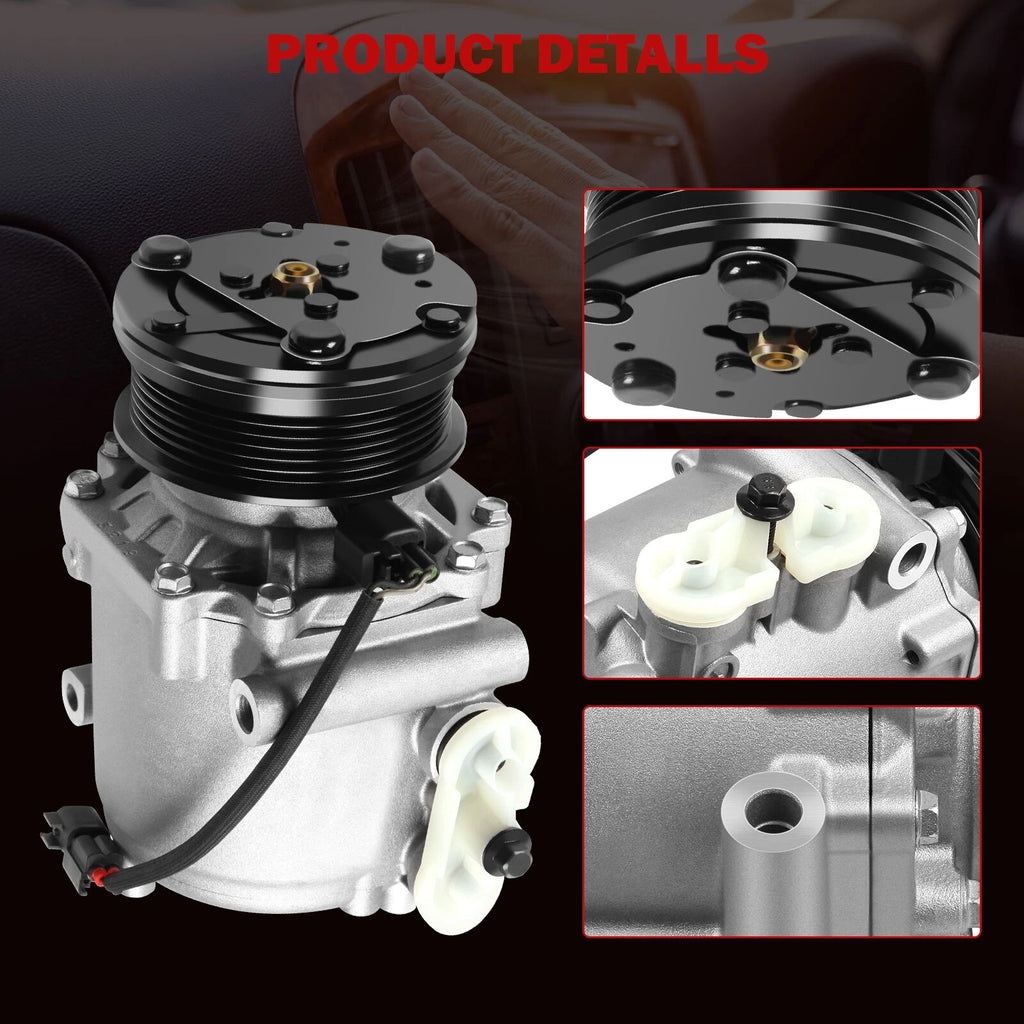 A/C Compressor for Ford Expedition Lincoln Navigator (2003-2006)