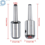 End Mill Holder Adapter for Milling Machine (MT2, 5/8")