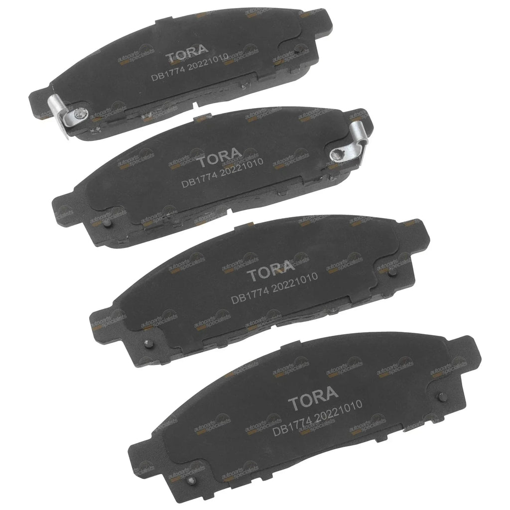 4x4 Front Disc Brake Pad Set for Mitsubishi Triton (2006-2020) 2x4